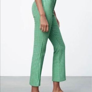 Zara gingham pants